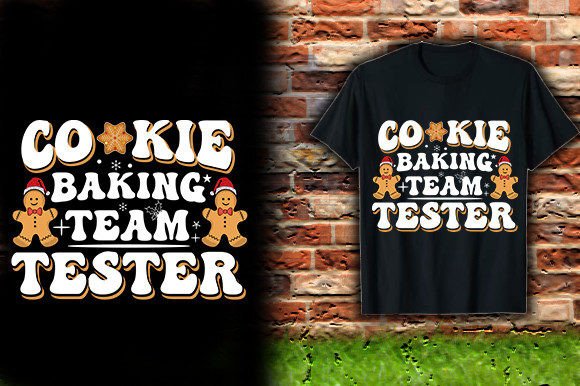 A Cozy Cookie Baking Graphics for Your T-Shirt Designs