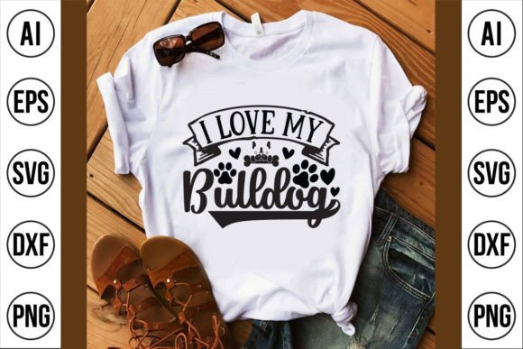 An Honest Crafter's Review of I Love My Bulldog Graphics