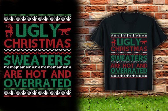 Assessing Ugly Christmas Sweater Graphics for Real Client Projects