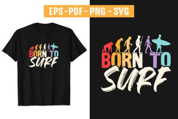 Born to Surf: A Graphic Asset for Coastal Content Creators