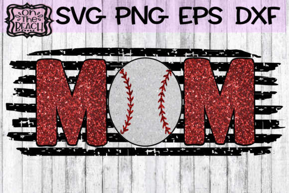 Reviewing a Baseball Mom Graphic for Editorial & Website Use