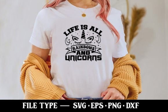 Using 'Life is All Rainbows and Unicorns - Svg' for Professional Branding